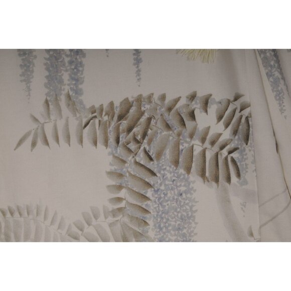 Adam Lippes Womens Floral Tree Joggers Medium Cream Sweatpants Wide Leg Cropped - Picture 3 of 7